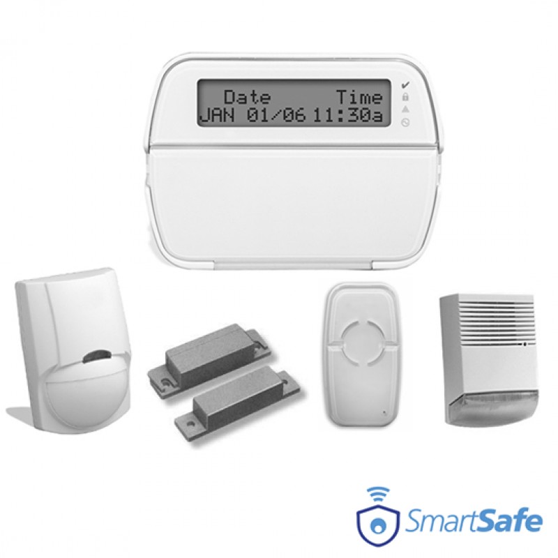 Alarma para casa oficina y negocio DSC® sensor de movimiento y verificación  de audio – Smartsafe